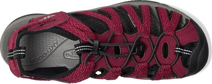 KEEN Whisper Women's Sandals Beaujolais/Black : 9 B - Medium, Textile - Image 2