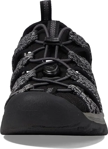 KEEN Whisper Women's Sandals Black/Steel Grey : 7.5 B - Medium, Textile - Image 2