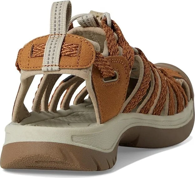 KEEN Whisper Women's Sandals Chipmunk/Plaza Taupe : 9 B - Medium, Textile - Image 4