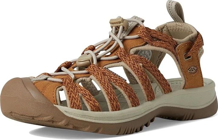 KEEN Whisper Women's Sandals Chipmunk/Plaza Taupe : 9 B - Medium, Textile - Image 5