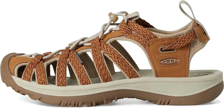 KEEN Whisper Women's Sandals Chipmunk/Plaza Taupe : 9 B - Medium, Textile - Image 6