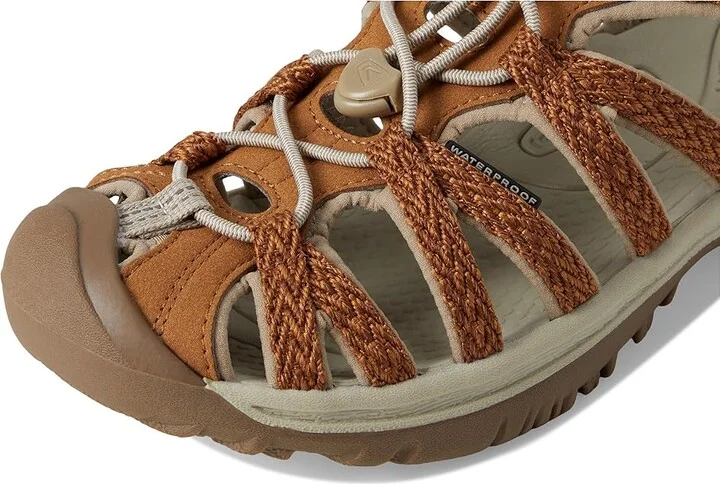 KEEN Whisper Women's Sandals Chipmunk/Plaza Taupe : 9 B - Medium, Textile - Image 7