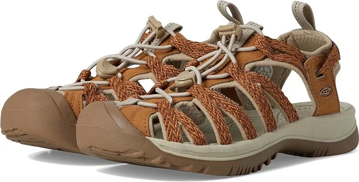 KEEN Whisper Women's Sandals Chipmunk/Plaza Taupe : 9 B - Medium, Textile