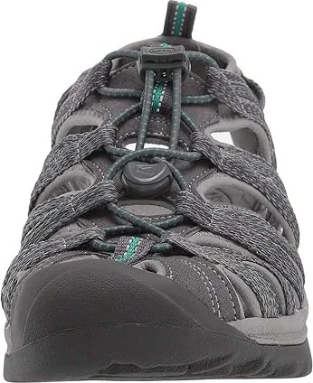 KEEN Whisper Women's Sandals Medium Grey/Peacock Green : 9.5 B - Medium, Textile - Image 6