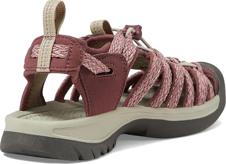 KEEN Whisper Women's Sandals Rose Brown/Peach Parfait : 9.5 B - Medium, Textile - Image 4