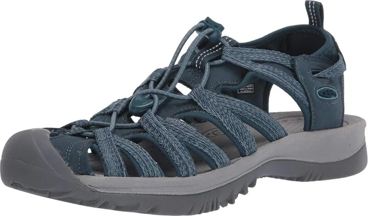 KEEN Whisper Women's Sandals Smoke Blue : 9.5 B - Medium, Textile - Image 2