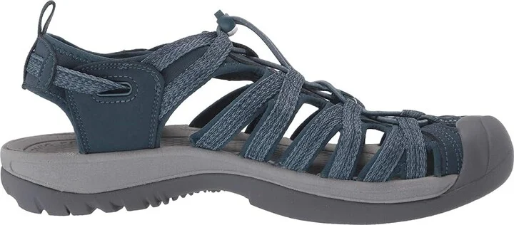 KEEN Whisper Women's Sandals Smoke Blue : 9.5 B - Medium, Textile - Image 8