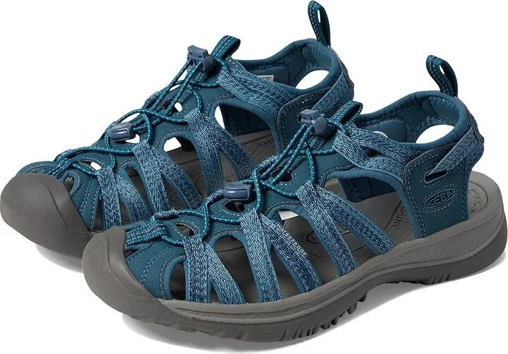 KEEN Whisper Women's Sandals Smoke Blue : 9.5 B - Medium, Textile