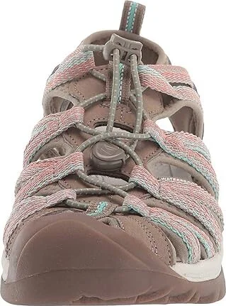 KEEN Whisper Women's Sandals Taupe/Coral : 7.5 B - Medium, Textile - Image 6