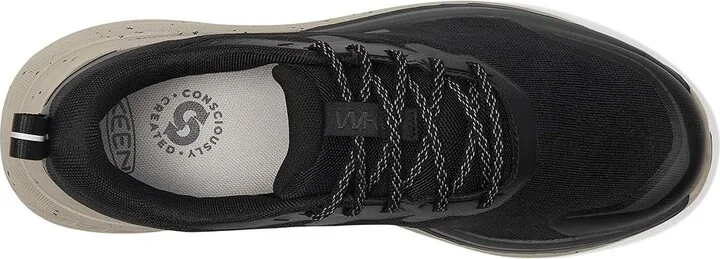 KEEN WK400 II Walking Shoe Women's Walking Shoes Black/Vapor : 9.5 B - Medium, Synthetic - Image 2
