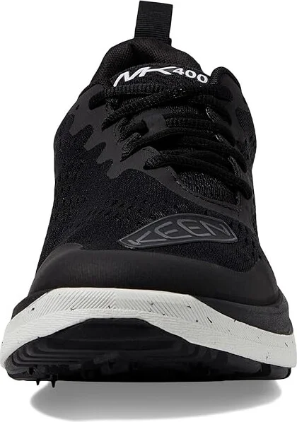 KEEN WK400 Performance Breathable Walking Men's Walking Shoes Black/White : 11.5 D - Medium - Image 5