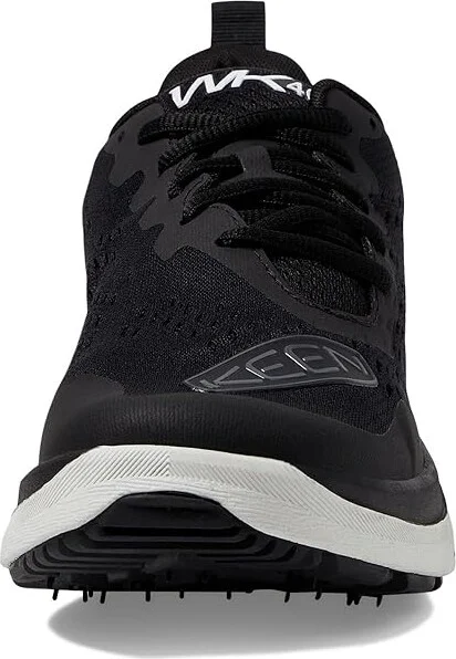 KEEN WK400 Performance Breathable Walking Women's Walking Shoes Black/White : 8.5 B - Medium - Image 5