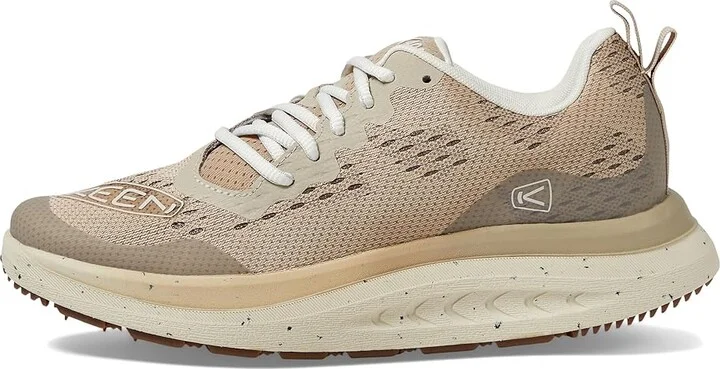 KEEN WK400 Performance Breathable Walking Women's Walking Shoes Plaza Taupe/Birch : 9.5 B - Medium - Image 6