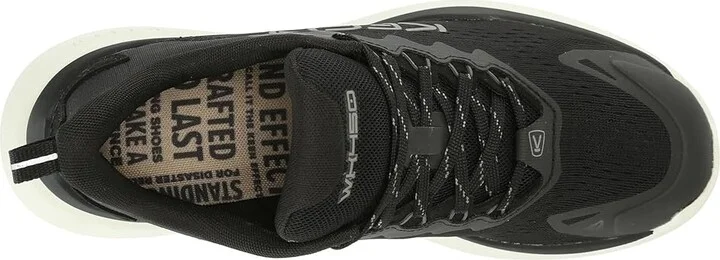KEEN WK450 Women's Shoes Black/Star White : 9.5 B - Medium, Synthetic - Image 2