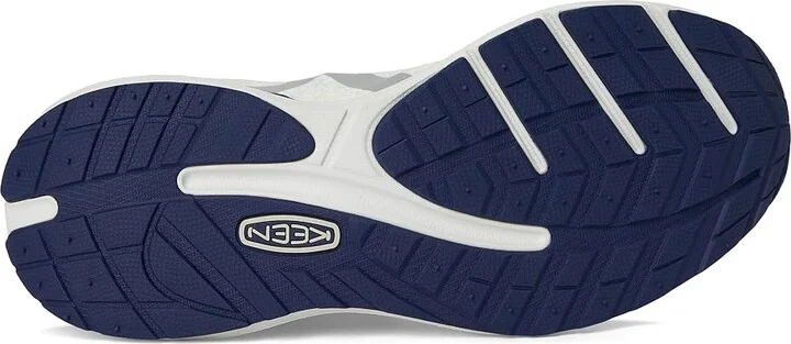 KEEN Wk500 Men's Shoes Star White/Naval Academy : 9.5 D - Medium, Textile - Image 3