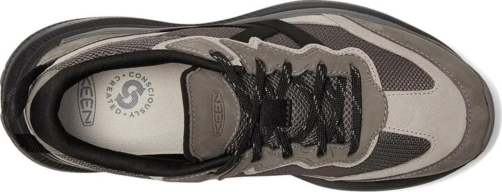 KEEN Wk500 Men's Shoes Steel Grey/Black : 9 D - Medium, Textile - Image 2