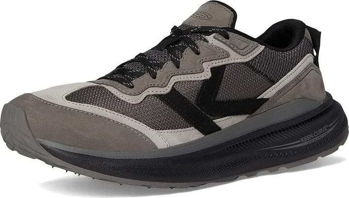 KEEN Wk500 Men's Shoes Steel Grey/Black : 9 D - Medium, Textile - Image 5