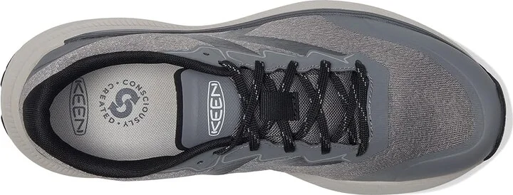 KEEN Wk500 Men's Shoes Steel Grey/Magnet : 9.5 D - Medium, Textile - Image 2