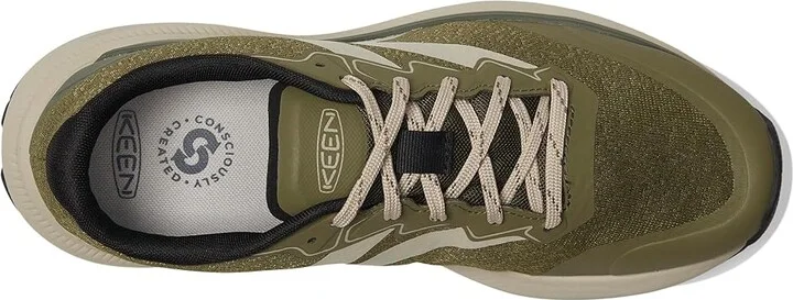 KEEN Wk500 Men's Shoes Winter Moss/Plaza Taupe : 9.5 D - Medium, Textile - Image 2