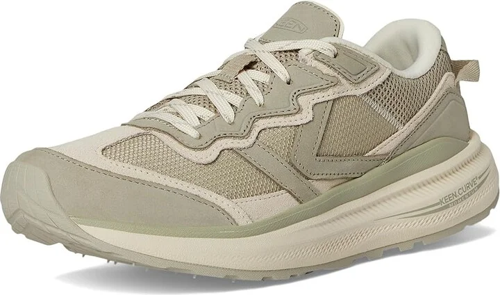 KEEN Wk500 Women's Shoes Abbey Stone/Birch : 6.5 B - Medium, Leather - Image 5