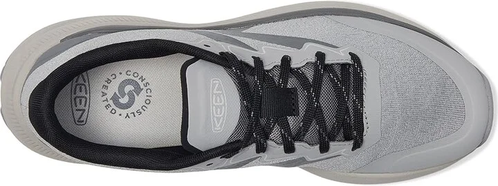 KEEN Wk500 Women's Shoes Alloy/Steel Grey : 7.5 B - Medium, Leather - Image 2