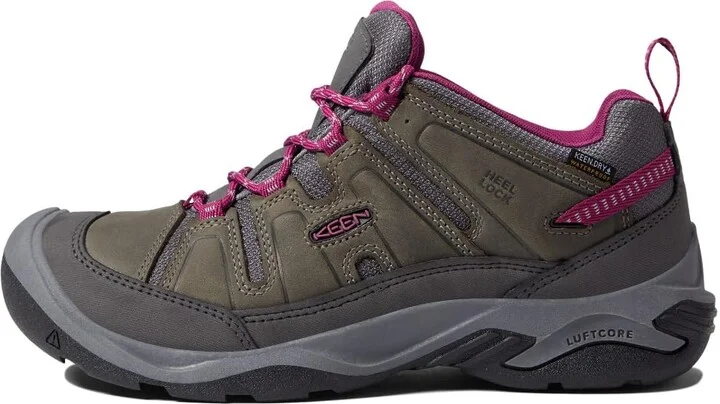 KEEN Women's Circadia Low Height Comfortable Waterproof Hiking Shoes