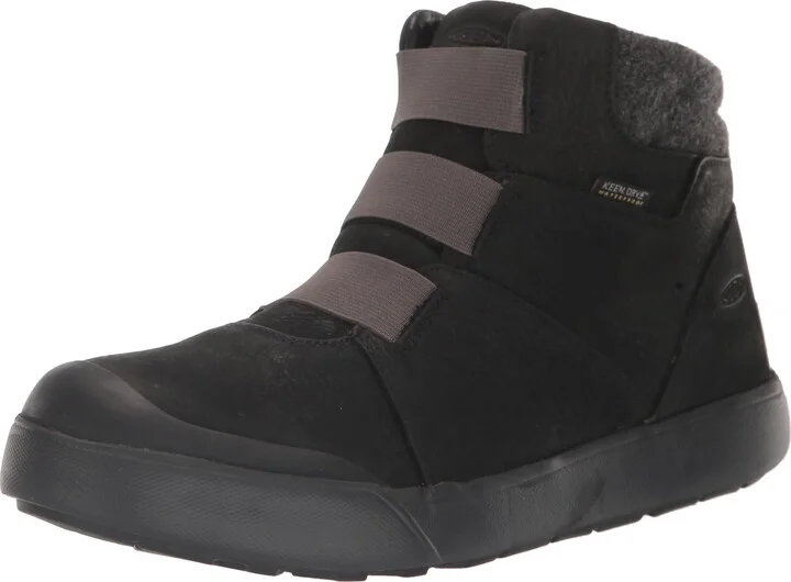 KEEN Women's Elle Winter Mid Height Insulated Waterproof Pull On Ankle Boots