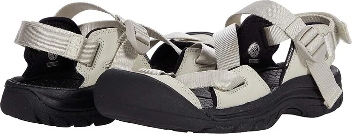 KEEN Zerraport II Women's Shoes Silver Birch/Black : 10 B - Medium, Textile
