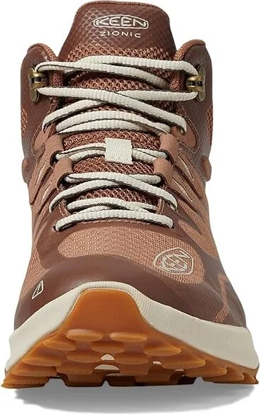 KEEN Zionic Mid Height Waterproof All Terrain Women's Shoes Warm Taupe/Birch : 9.5 B - Medium, Textile - Image 5