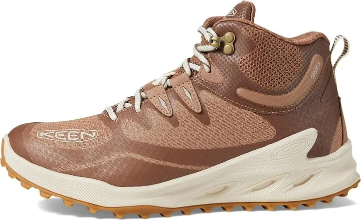 KEEN Zionic Mid Height Waterproof All Terrain Women's Shoes Warm Taupe/Birch : 9.5 B - Medium, Textile - Image 6