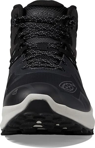 KEEN Zionic Mid Waterproof Men's Shoes Black/Black : 9.5 D - Medium, Synthetic - Image 2