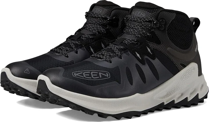 KEEN Zionic Mid Waterproof Men's Shoes Black/Black : 9.5 D - Medium, Synthetic