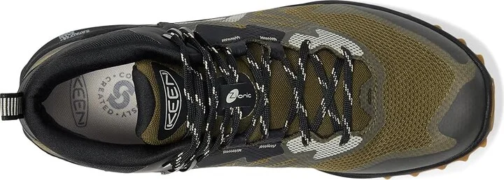 KEEN Zionic NXT Waterproof Hiking Boots Men's Hiking Boots Dark Olive/Black : 15 D - Medium, Textile - Image 2