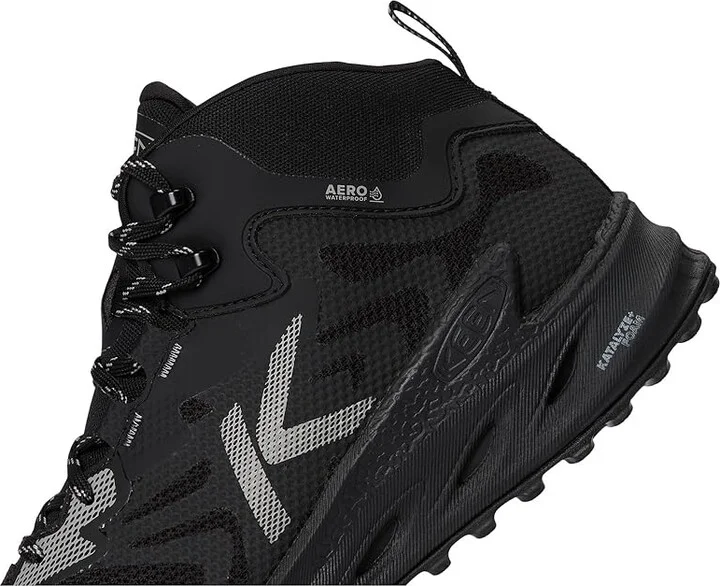 KEEN Zionic NXT Waterproof Hiking Boots Men's Hiking Boots Triple Black : 10 D - Medium, Textile - Image 7