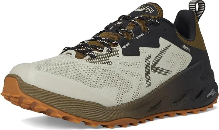 KEEN Zionic NXT Waterproof Hiking Shoes Men's Shoes Abbey Stone/Dark Olive : 11 D - Medium, Textile - Image 5