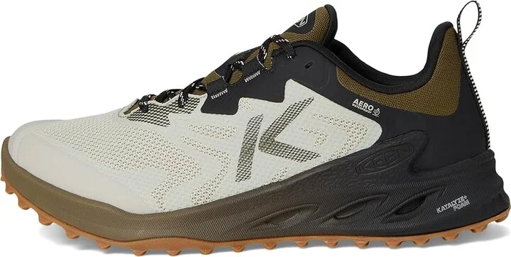 KEEN Zionic NXT Waterproof Hiking Shoes Men's Shoes Abbey Stone/Dark Olive : 11 D - Medium, Textile - Image 6