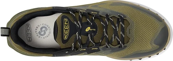 KEEN Zionic NXT Waterproof Hiking Shoes Men's Shoes Martini Olive/Lemon Curry : 13 D - Medium, Textile - Image 2