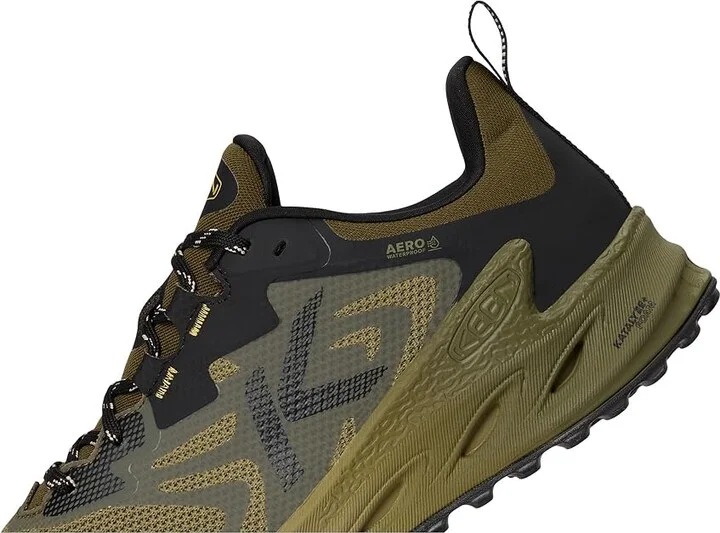KEEN Zionic NXT Waterproof Hiking Shoes Men's Shoes Martini Olive/Lemon Curry : 13 D - Medium, Textile - Image 7