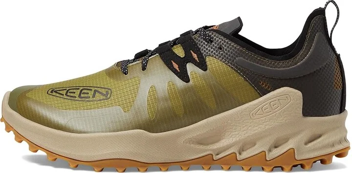 KEEN Zionic Speed Men's Shoes Dark Olive/Scarlet Ibis : 9.5 D - Medium, Synthetic - Image 6