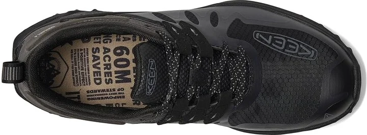 KEEN Zionic Waterproof Men's Shoes Black/Steel Grey : 9.5 D - Medium, Synthetic - Image 2