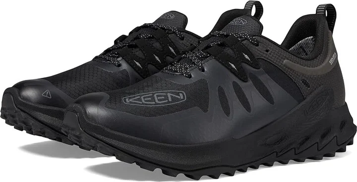 KEEN Zionic Waterproof Men's Shoes Black/Steel Grey : 9.5 D - Medium, Synthetic