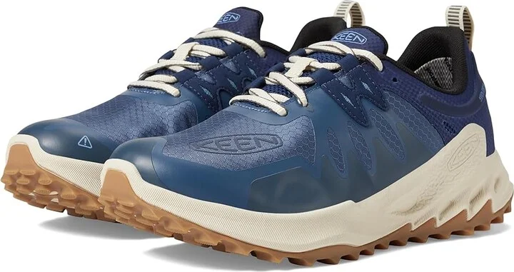 KEEN Zionic Waterproof Men's Shoes Vintage Indigo/Faded Denim : 9.5 D - Medium, Synthetic