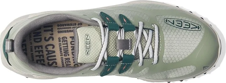 KEEN Zionic Waterproof Women's Shoes Desert Sage/Ember Glow : 6.5 B - Medium, Rubber - Image 2