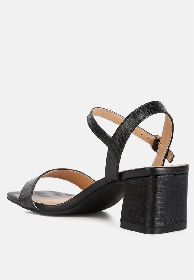 Keeyana Block Heel Sandals - Image 3