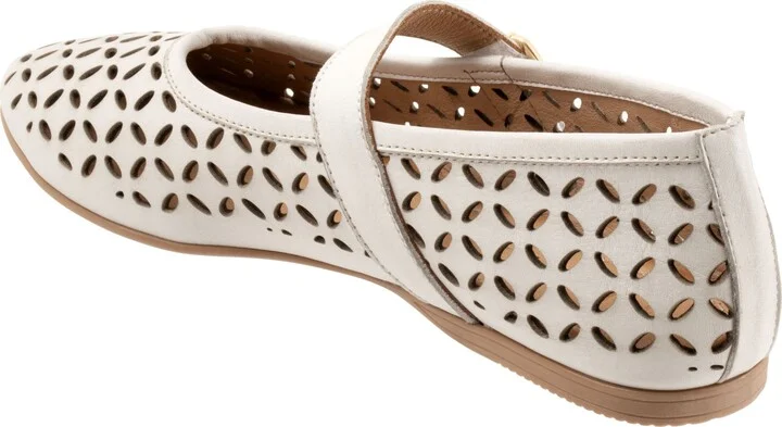 Kehlani Perforated Mary Jane Flat - Image 2