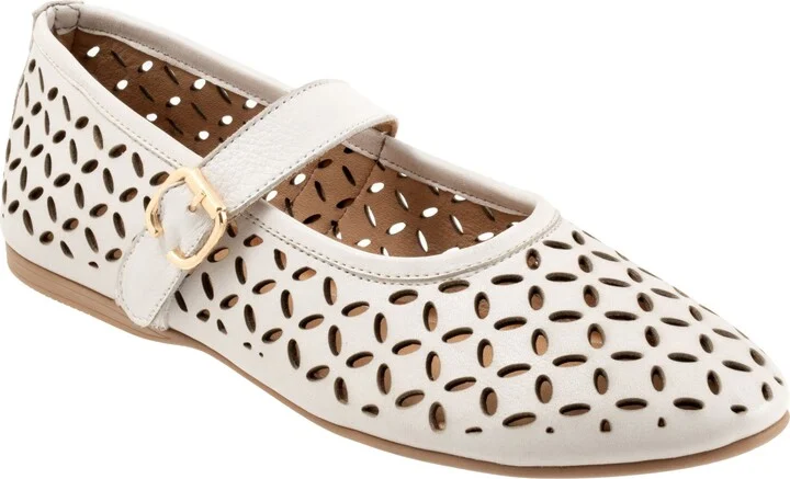Kehlani Perforated Mary Jane Flat