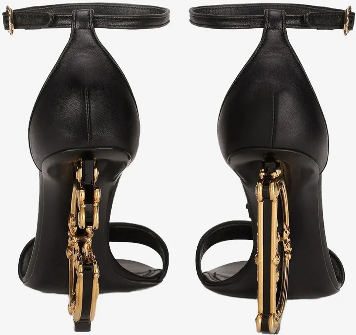 Keira 105 Baroque Heel Nappa Leather Sandals - Image 3