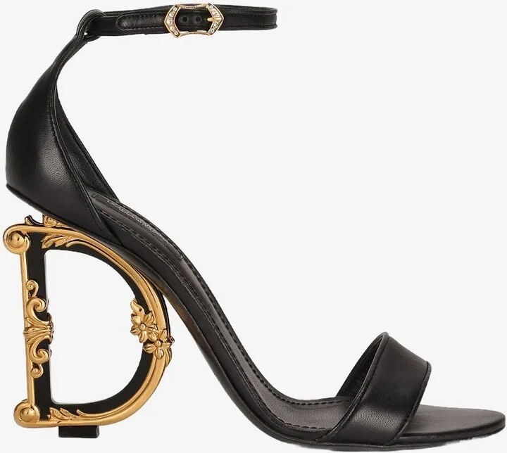 Keira 105 Baroque Heel Nappa Leather Sandals