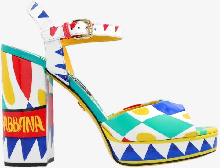 Keira 105 Carretto Print Platform Sandals