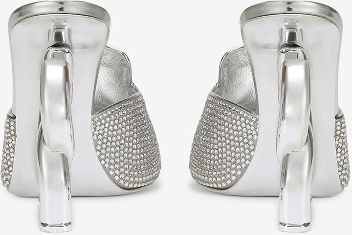 Keira 105 DG Metallic Mules - Image 3